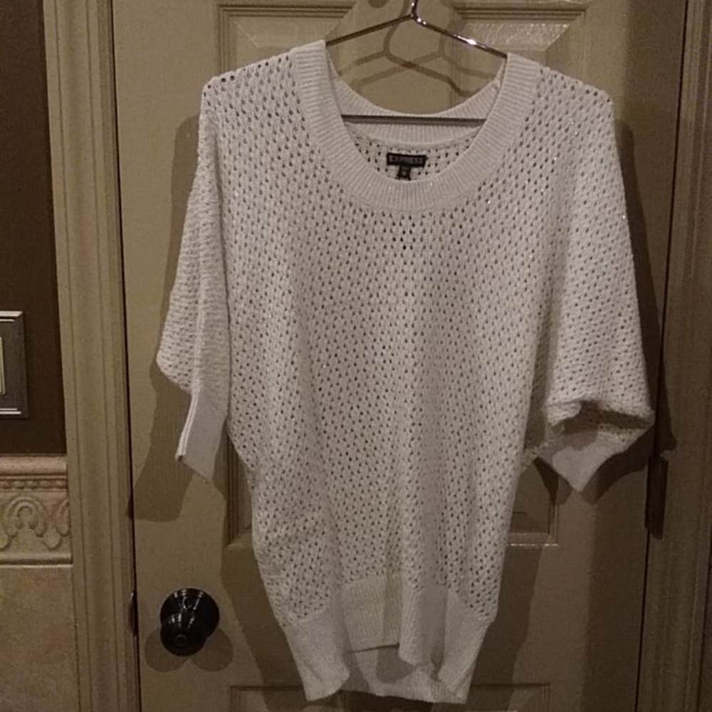 Woman's crochet sweater